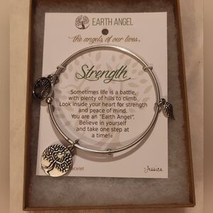 NWT! Earth Angel "Strength" Bracelet